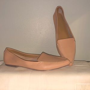 J Crew pointed toe flats in soft blush size 7.5